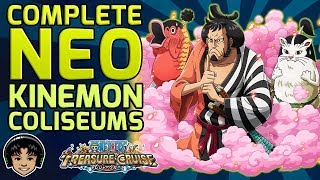Walkthrough for All Neo Kinemon Coliseums! [One Piece Treasure Cruise]
