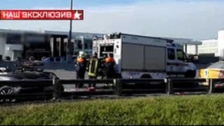 МКАД перекрыт из за страшной аварии есть жертвы