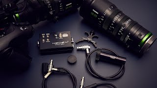 Hedén VLC-1 motion control unit for Fujinon MK and XK Cinema Lenses