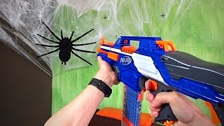 Nerf Vs Aranha - Guerra de Nerf em Casa