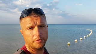 Анапа. Витязево. Погода 11.08.2017 пляж Кавказ супер море