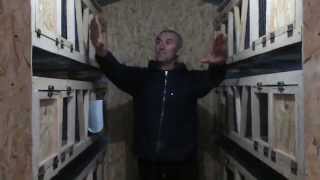 Миниферма- шед для содержания кроликов (клетки для кроликов)