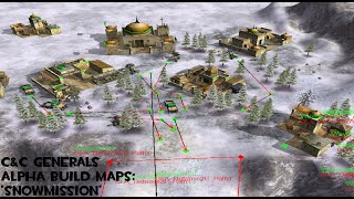 Command & Conquer Generals - Alpha Build Maps: "SnowMission"