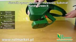 Jak rozsiewać nawozy? Solidny ręczny siewnik do nawozów Handy Green II Substral | Rolmarket.pl
