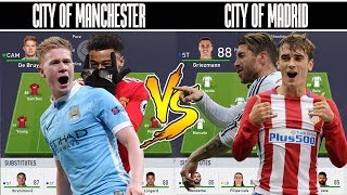 MANCHESTER TEAMS VS MADRID TEAMS - ? FIFA 18 EXPERIMENT! FIFA 18 GIVEAWAY!