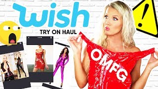 LATEX Jumpsuits and Mini Dress FAIL | TRY ON HAUL | Wish.com