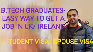 Career opportunities for B. Tech Graduates in UK/ IRELAND|vlog-16|JIJIN GEORGE NEDUMKUZHY
