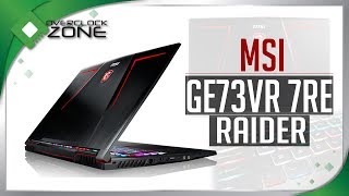 รีวิว MSI GE73VR 7RE Raider : Core i7 + GTX1060 Gaming Notebook