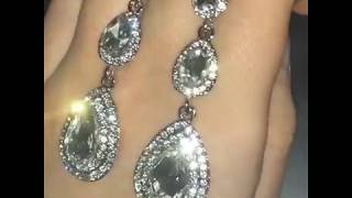 Серьги  "Прекрасная София" www.eloiza.net