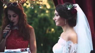 Марина и Саша  и их свадьба в цвете марсала Одесса