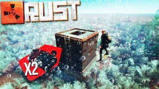 Взорвал Дом под Водой за 2 сишки! - Rust [Раст рейды]