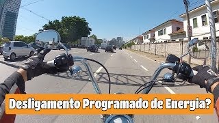 Escape na Cidade - Desligamento Programado de Energia - H-D Dyna Super Glide