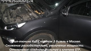 Чип тюнинг Киа Спортейдж 3 дизель