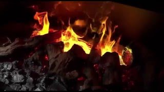 Электрокамин с эффектом пламени в интерьере