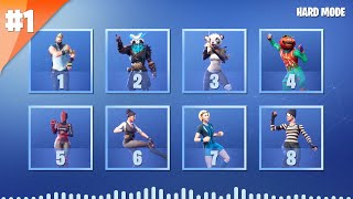 ADIVINA EL BAILE DE FORTNITE POR SU MÚSICA - PARTE 1 - MODO DIFÍCIL | tusadivi