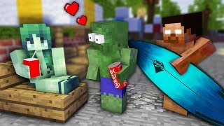 MONSTER SCHOOL : FUNNY SWIMMING CHALLENGE - BEST MINECRAFT ANIMATION