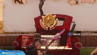 Secret Season 5 Week 6 Battlestar Location Guide (Road Trip Challenges) - Fortnite Battle Royale