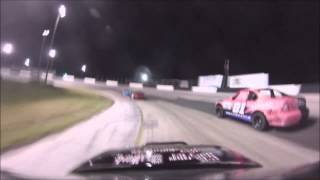 desoto speedway pro4 race gro pro from# 05 ronnie robinson (crash)