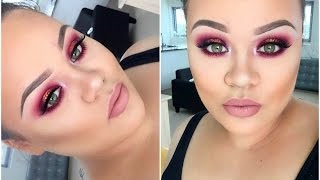 Anti-Valentines Day Makeup Tutorial | Pink & Copper Gold Spotlight Eyes | Makeupwithjah