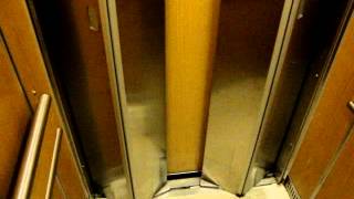 Nice Old modernized fast KONE Traction Elevator/lift at SOKOS Hotel Vaakuna, Joensuu, Finland