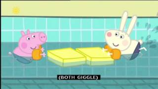Peppa Pig (Series2) - Swimming (with subtitles)