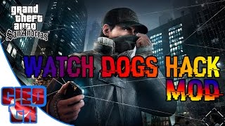 Gta San Andreas #59 | Watch Dogs Hack Mod Pack| Tanıtım | İndir | Download