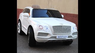 электромобиль детский  обзор детского электромобиля bentley