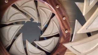 Mechanical Iris working inside the door 16 BLADES!!