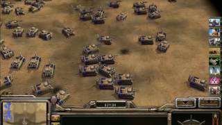 Command and Conquer Generals Zero Hour attack with only scorpion