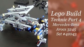 Let's Build - Lego Technic Mercedes Benz Arocs 3245 Set #42043 - Part 4