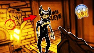 I GOT THE TOMMY GUN AND I KILLED BENDY? ALTERNATIVE ENDING? | Bendy And The Ink Machine Chapter 3 #4