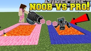 Minecraft: NOOB VS PRO!!! - PopularMMOs Mini-Game Challenge - Mini-Game