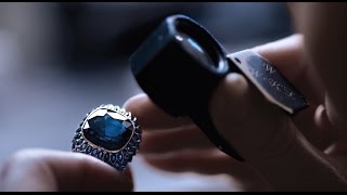 Tiffany & Co. — The Journey of the Jewel: Blue Tourmaline Scales Ring