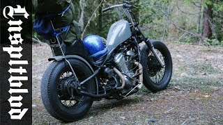 Honda Shadow VLX 600 Bobber Startup | Lnspltblvd