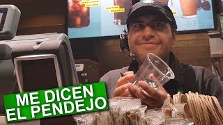 Poniendo Nombres Graciosos en Vasos de Starbucks BROMA!!