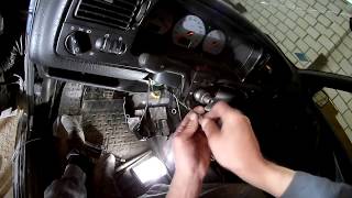 Passat b4!! Снятие замка зажигания!!!