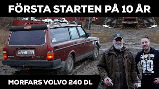 FÖRSTA STARTEN PÅ 10 ÅR - VOLVO 240 DL!