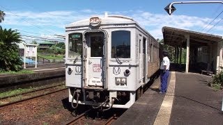 【駅探訪No.43】JR日南線 青島駅にて(At Aoshima Station on the JR Nichinan Line)