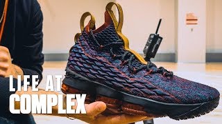 THESE LEBRON 15'S ARE EXTRA SPICY! | #LIFEATCOMPLEX