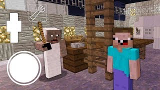 ИГРАЕМ ПРОТИВ БАБКИ ГРЕННИ В РЕАЛЬНОЙ ЖИЗНИ В МАЙНКРАФТЕ НУБИК ИГРАЕТ В MINECRAFT МУЛЬТИК GRANNY MOD