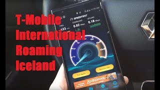 T-Mobile International Roaming in Iceland! (Data, Web, Navigation)