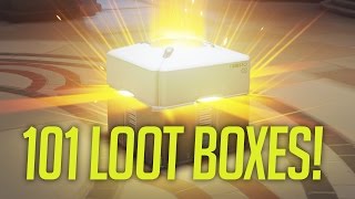 Overwatch - Opening 101 Loot Boxes!
