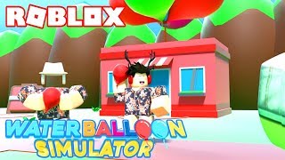 GUERRA DE GLOBOS DE AGUA! ? Roblox Water Ballon Simulator