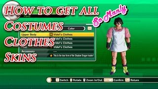 Dragon Ball Xenoverse  all Costumes from Parallel Quests