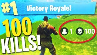 the HARDEST FORTNITE challenge EVER... (Fortnite Battle Royale 100 Kill Challenge)