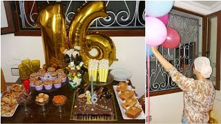 تحضيرات عيد ميلاد ابنتي ????وصفات +أفكار ??