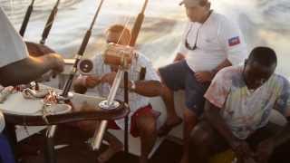 Haiti Fishing Blue Marlin 2013.