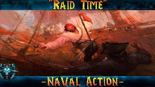 Naval Action "Время рейда" 1.5 Часа Бойни
