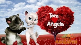 Том и Анджела любовь LOVE Talking tom
