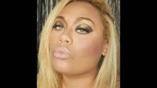 Beyonce World Tour Black & Gold Makeup